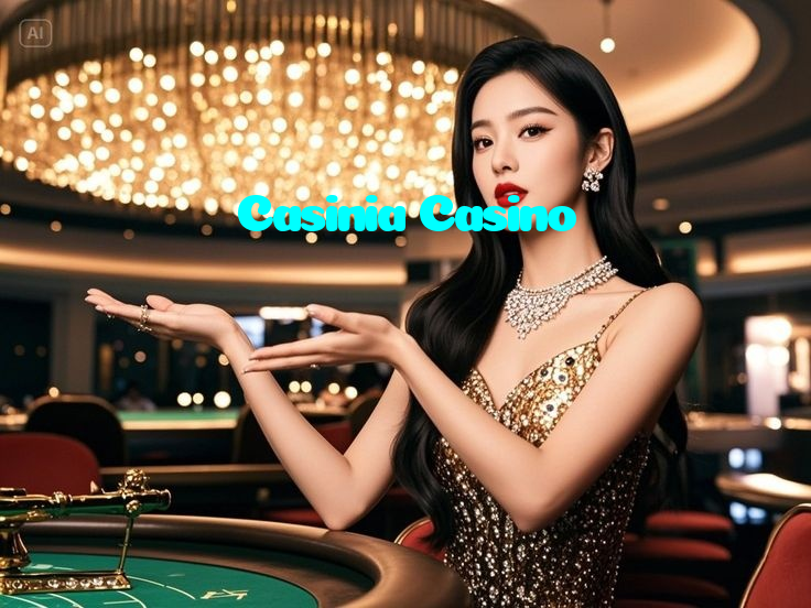 Casinia Casino casino presented on mobile device in Pakistan with slots and live games